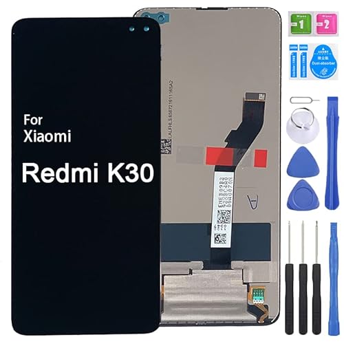 iYAiYO LCD-Display Digitalisierer Touchscreen Ersatz kompatibel mit Xiaomi Redmi K30/Xiaomi Poco X2 Komplettbildschirm mit Werkzeugen-Schwarz iYAiYO LCD-Display Digitalisierer Touchscreen Ersatz kompatibel mit Xiaomi Redmi K30/Xiaomi Poco X2 Komplettbildschirm mit Werkzeugen-Schwarz von iYAiYO