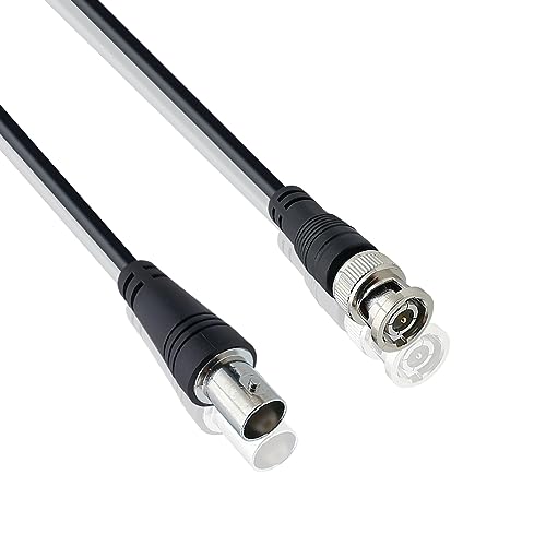 iYueMps 1m BNC kabel Koaxialkabel BNC Stecker auf Buchse Verlängerungskabel CCTV Video Kabel für SDI Koax von iYueMps
