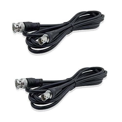 iYueMps 2 Stück 3m Koaxialkabel BNC Verlängerungskabel BNC Stecker auf Buchse kabel CCTV Video Kabel für SDI Koax von iYueMps
