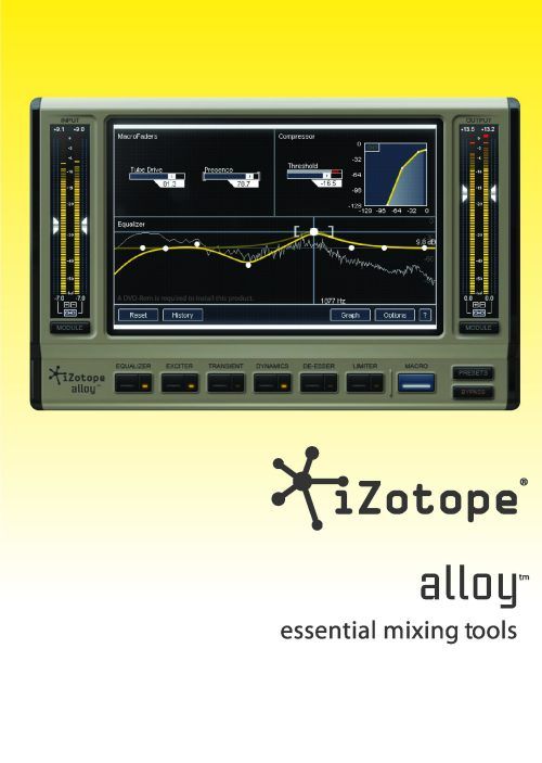 iZotope Alloy von iZotope