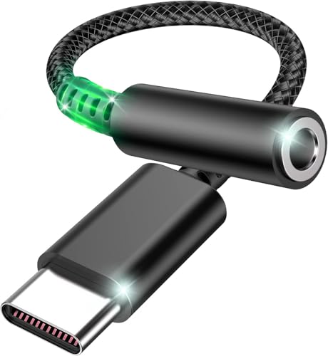 Adapter USB C Klinke, Adapter für Kopfhörerbuchse auf 3,5 mm USB C Klinke mit DAC Adapter Klinke USB C Kompatibel mit iPhone 16 Pro Max/16 Pro/16 Plus/16/15 Pro Max/15 Pro/15, Galaxy S23 S22 S21 S20 Adapter USB C Klinke, Adapter für Kopfhörerbuchse auf 3,5 mm USB C Klinke mit DAC Adapter Klinke USB C Kompatibel mit iPhone 16 Pro Max/16 Pro/16 Plus/16/15 Pro Max/15 Pro/15, Galaxy S23 S22 S21 S20 von iacgnefeix