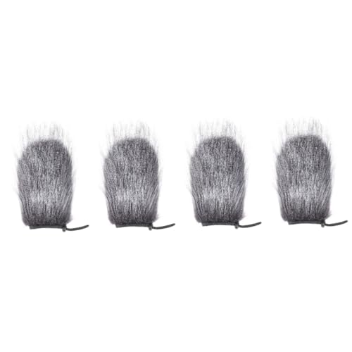 ibasenice 4 Stücke 12cm Pelz Filter Mikrofon Windschutz Muff Abdeckung Für Wind Noise Reduktion ibasenice 4 Stücke 12cm Pelz Filter Mikrofon Windschutz Muff Abdeckung Für Wind Noise Reduktion von ibasenice