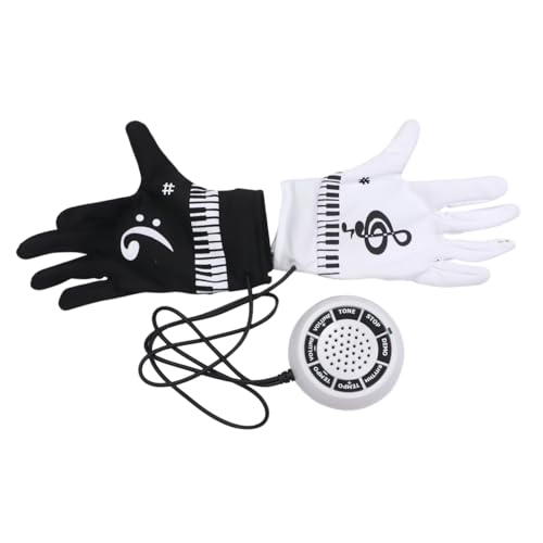 ibasenice 1 Paar Klavierhandschuhe Musikhandschuhe Lustige Handschuhe E-Piano-Handschuhe von ibasenice