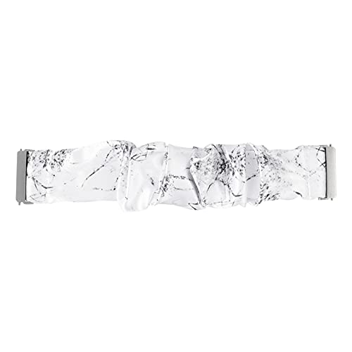 ibasenice 1 STK Gurt Sport Uhr Strap Uhr Gürtel Strap Ladies Watch Stretchy Haar Gummi Armband Manschette Uhr Band Smartwatch Bands Smart Wartch Fräulein Ersatzriemen Weiß Die Seide Ersetzen von ibasenice