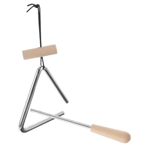ibasenice 1 Satz Dreieckiges Percussion-instrument Musikinstrumente Shaker Schlaginstrumente Akkordeon-instrument Mandolinen-instrument Rhythmus-sticks Xylophon Hand-percussion-blöcke Eisen von ibasenice