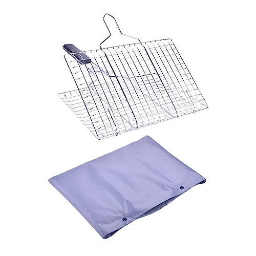 ibasenice 1 Satz Grillrost aus Edelstahl Netz faltbar gegrillte Fischwerkzeuge Fett Grillen Grillklemme für zu Hause Grillgestelle Grillroste zusammenklappbarer Grillrost Rostfreier ibasenice 1 Satz Grillrost aus Edelstahl Netz faltbar gegrillte Fischwerkzeuge Fett Grillen Grillklemme für zu Hause Grillgestelle Grillroste zusammenklappbarer Grillrost Rostfreier von ibasenice
