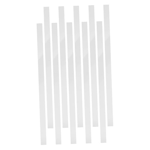 ibasenice 10 Stück Snare Zubehör Drum Draht Bindegurte Drum Draht Folie Drum Draht Stützen Snare Drum Draht Bindegurte Drum Draht Spanner Drum Draht Verschlüsse Polyesterfolie Transparent von ibasenice
