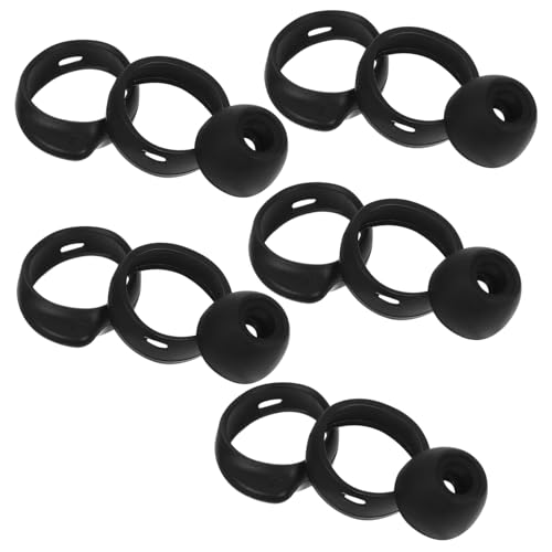 ibasenice 16 Stück -Headset -Stecker Kopfhörer Ohrhörer Ersatzteil Ultra Bausatz Ohrstöpselabdeckungen Headset-Zubehör Ersatz für Ohrstöpsel Silikonstopfen Knospen Zubehör Schwarz ibasenice 16 Stück -Headset -Stecker Kopfhörer Ohrhörer Ersatzteil Ultra Bausatz Ohrstöpselabdeckungen Headset-Zubehör Ersatz für Ohrstöpsel Silikonstopfen Knospen Zubehör Schwarz von ibasenice