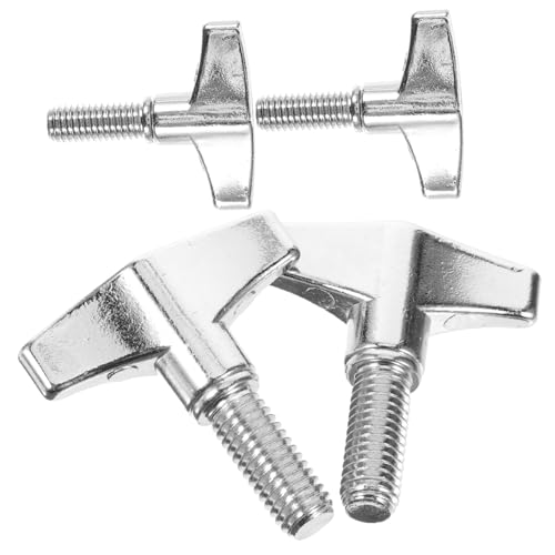 ibasenice 4pcs Wing Nuts Drums Wing Screw Drum Cymbal Stand Wing Screw Drum Cymbal Nuts Percussion Instrument Accessories Drum Nuts Percussion Instrument Parts Metal 4 Piece Set Butterfly ibasenice 4pcs Wing Nuts Drums Wing Screw Drum Cymbal Stand Wing Screw Drum Cymbal Nuts Percussion Instrument Accessories Drum Nuts Percussion Instrument Parts Metal 4 Piece Set Butterfly von ibasenice