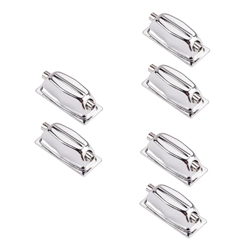 ibasenice 6 Stück Snare Drum Lug Hooks Doppelend-trommelverbinder Wesentliche Trommelteile Für Snare Bass Drums von ibasenice