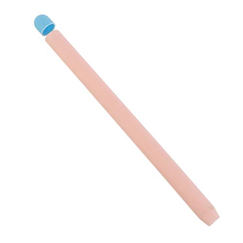 ibasenice Eingabestift Stiftabdeckung Silikonhülle Abdeckung Kompatibel für Apfelstift 2 (Pink) Stylus Stiftetui Stiftschutz von ibasenice