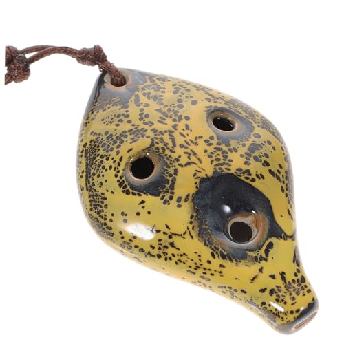ibasenice Exquisite Handwerkskunst 6-loch Ocarina Anfänger Blasinstrument Blasinstrument von ibasenice