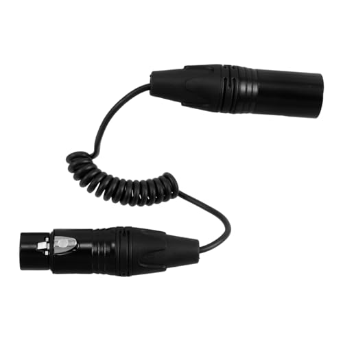 ibasenice Flexibles Xlr-mikrofonkabel, Männlich Zu Weiblich, 3-polig, Symmetrisches Audiokabel Für Mischverstärker, Aufnahme, Klarer, Xlr-kabel ibasenice Flexibles Xlr-mikrofonkabel, Männlich Zu Weiblich, 3-polig, Symmetrisches Audiokabel Für Mischverstärker, Aufnahme, Klarer, Xlr-kabel von ibasenice