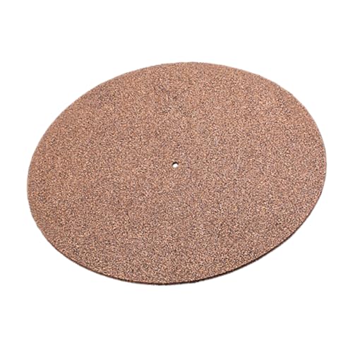 ibasenice Korkauflage Plattentellerauflage aus Kork Zubehör Phonographenblock Plattenschutzmatte Pad Korkmatte Matten Schallplattenmatte aus Vinyl Unterlage hölzern Coffee ibasenice Korkauflage Plattentellerauflage aus Kork Zubehör Phonographenblock Plattenschutzmatte Pad Korkmatte Matten Schallplattenmatte aus Vinyl Unterlage hölzern Coffee von ibasenice