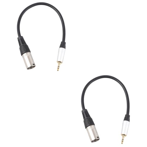 ibasenice Lautsprecherkabel 2st Verstärkerkabel Audiokabel 3,5-mm-stecker Auf Xlr-stecker Audio Kabel Lautsprecher 2k Audio-Adapterkabel ibasenice Lautsprecherkabel 2st Verstärkerkabel Audiokabel 3,5-mm-stecker Auf Xlr-stecker Audio Kabel Lautsprecher 2k Audio-Adapterkabel von ibasenice