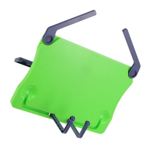 ibasenice Notenständer Halterung zum Lesen zusammenklappbarer Leseständer Lesebuchständer Kochbuchständer tragbarer Bücherständer Buchstütze Tabletop -Musikständer Küchenbuchstand Abs Green ibasenice Notenständer Halterung zum Lesen zusammenklappbarer Leseständer Lesebuchständer Kochbuchständer tragbarer Bücherständer Buchstütze Tabletop -Musikständer Küchenbuchstand Abs Green von ibasenice