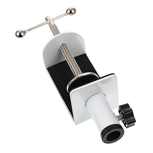 ibasenice Tischmontageklemme Schreibtischklemmen Mit Verstellbaren Clips Aluminiumlegierung Für Schreibtischlampe Universelle Montagehalterung von ibasenice