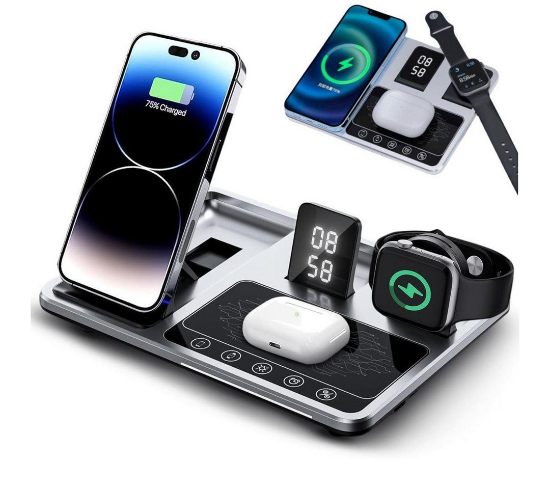 ibettertec Ladestation ladegerät 4 in 1 Induktive Ladegerät, Wireless Charger Ladestation ibettertec Ladestation ladegerät 4 in 1 Induktive Ladegerät, Wireless Charger Ladestation von ibettertec