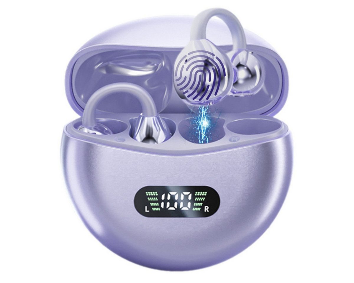 ibettertec Open Ear Kopfhörer, In Ear Ohrhörer, Bluetooth 5.4 Sport-Kopfhörer Open-Ear-Kopfhörer (Reduzierung des Anrufrauschens und Intelligente Bassoptimierung, HiFi Stereo, 60 Std Laufzeit, IPX4 Wasserdichte Kabellose Sport Bluetooth Kopfhörer, für Übung, Büro und Langzeitgebrauc) ibettertec Open Ear Kopfhörer, In Ear Ohrhörer, Bluetooth 5.4 Sport-Kopfhörer Open-Ear-Kopfhörer (Reduzierung des Anrufrauschens und Intelligente Bassoptimierung, HiFi Stereo, 60 Std Laufzeit, IPX4 Wasserdichte Kabellose Sport Bluetooth Kopfhörer, für Übung, Büro und Langzeitgebrauc) von ibettertec