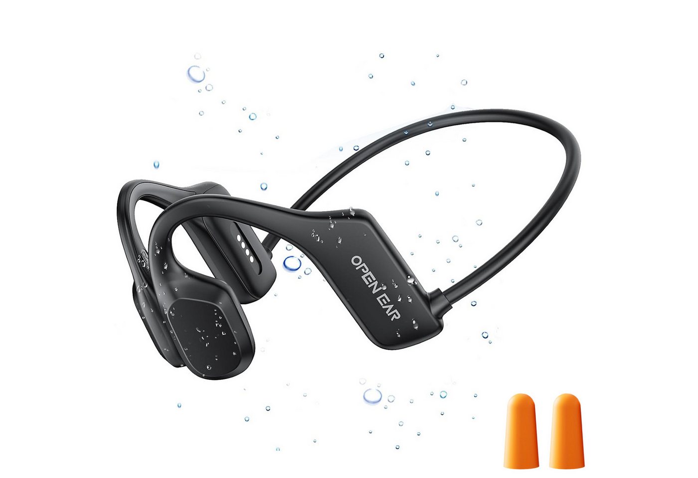 ibettertec Open Ear Kopfhörer, Knochenleitungs-Kopfhörer, Bluetooth 5.3 Sport-Kopfhörer (8 Std Laufzeit, IPX5 Wasserdichte Kabellose Sport Bluetooth Kopfhörer, Reduzierung des Anrufrauschens und Intelligente Bassoptimierung, für Laufen, Radfahren, Büro und Langzeitgebrauc) ibettertec Open Ear Kopfhörer, Knochenleitungs-Kopfhörer, Bluetooth 5.3 Sport-Kopfhörer (8 Std Laufzeit, IPX5 Wasserdichte Kabellose Sport Bluetooth Kopfhörer, Reduzierung des Anrufrauschens und Intelligente Bassoptimierung, für Laufen, Radfahren, Büro und Langzeitgebrauc) von ibettertec