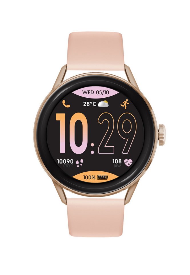 ice-watch Ice Smart 2.0 Rose Gold Round 1.2 Amoled Smartwatch Set von ice-watch