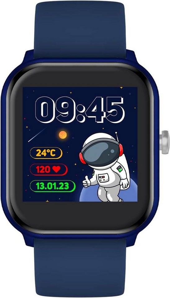 ice-watch mit Silikonarmband Smartwatch (1,40 Zoll), Hochwertige für Mädchen mit vielseitigen Funktionen von ice-watch