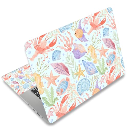 icolor Laptop Skin Aufkleber Folie Cover Vinyl Aufkleber für 13" 13,3" 14" 15" 15,4" 15,6 Zoll Notebook Schutzfolien Laptop Selbstklebend Kunst Dekorative Aufkleber Schutzhülle (Skin070) von icolor