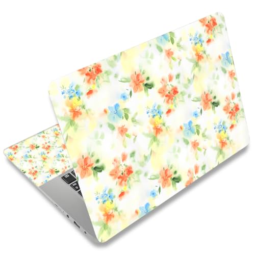 icolor Laptop Skin Aufkleber Folie Cover Vinyl Aufkleber für 13" 13,3" 14" 15" 15,4" 15,6 Zoll Notebook Schutzfolien Laptop Selbstklebend Kunst Dekorative Aufkleber Schutzhülle (Skin074) von icolor