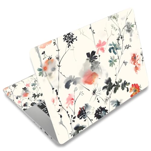 icolor Laptop Skin Aufkleber Folie Cover Vinyl Aufkleber für 13" 13,3" 14" 15" 15,4" 15,6 Zoll Notebook Schutzfolien Laptop Selbstklebend Kunst Dekorative Aufkleber Schutzhülle (Skin075) von icolor