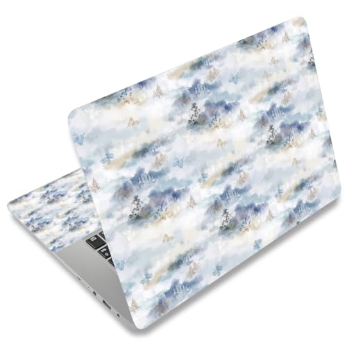 icolor Laptop Skin Aufkleber Folie Cover Vinyl Aufkleber für 13" 13,3" 14" 15" 15,4" 15,6 Zoll Notebook Schutzfolien Laptop Selbstklebend Kunst Dekorative Aufkleber Schutzhülle (Skin079) von icolor