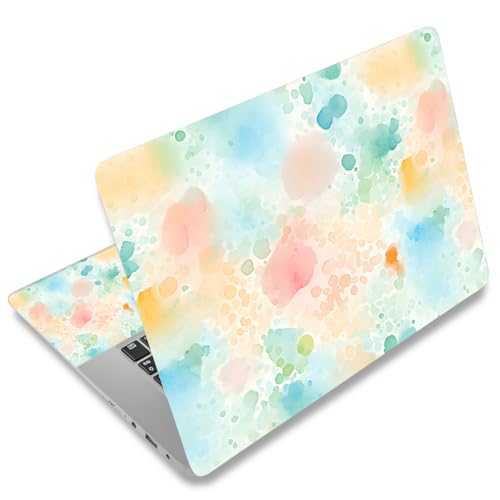 icolor Laptop Skin Aufkleber Folie Cover Vinyl Aufkleber für 13" 13,3" 14" 15" 15,4" 15,6 Zoll Notebook Schutzfolien Laptop Selbstklebend Kunst Dekorative Aufkleber Schutzhülle (Skin080) von icolor