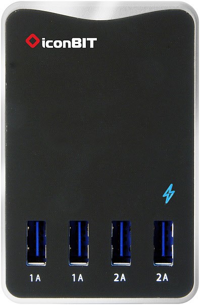 FTB4U6T USB 4-port Universal-Ladegerät FTB4U6T USB 4-port Universal-Ladegerät von iconBIT