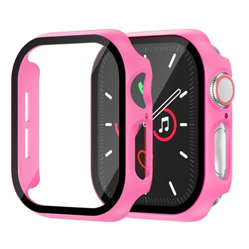 Hartschalen-Schutzhülle für Apple Watch Serie 10, 42 mm, vollständiger Schutz, integrierter Displayschutz, berührungsempfindlich, schlanke Stoßstange, Schutzhülle für iWatch S10, Zubehör, 42 mm von idudu