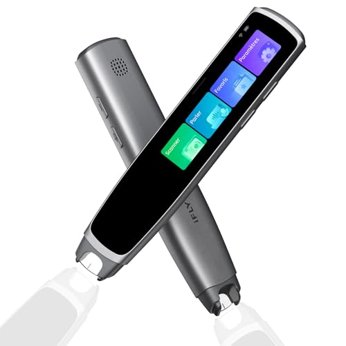 iFLYTEK Scanner stifts, Vorlesestift für Übersetzung und Sprachenlernen, Übersetzergerät mit integriertem Collins Dictionary, Offline Bewertung der Chinesischen und Englischen Aussprache von iflytek