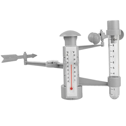 ifundom 1 Satz Wetterstation Wetterspielzeug für Wetterstation als Wissenschaftsexperiment für empfindliches Wetter Plastik von ifundom
