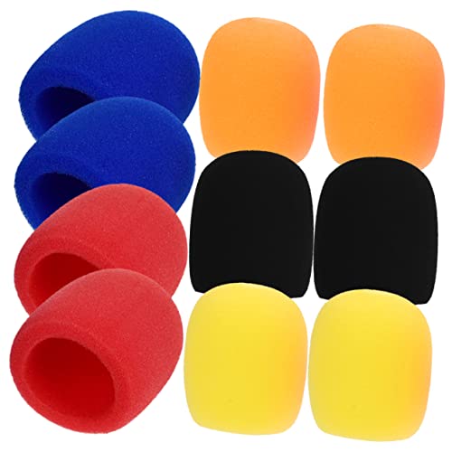ifundom 10 Stück Mikrofon-popfilter Karaoke Schutz Schaum Farben Für Mikrofonabdeckung Mikrofon Winddichte Abdeckung Handheld - Dicke Mikrofonwindscheibe Schwamm ifundom 10 Stück Mikrofon-popfilter Karaoke Schutz Schaum Farben Für Mikrofonabdeckung Mikrofon Winddichte Abdeckung Handheld - Dicke Mikrofonwindscheibe Schwamm von ifundom