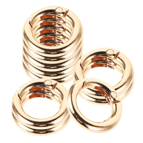 ifundom 16 Stück Schlüsselanhänger Zubehör Karabinerring Schlüsselschnalle Handtaschen Hardware Schlüsselanhänger Clip Geldbörsen Herstellungszubehör Geldbörsen Clips Runde Clips ifundom 16 Stück Schlüsselanhänger Zubehör Karabinerring Schlüsselschnalle Handtaschen Hardware Schlüsselanhänger Clip Geldbörsen Herstellungszubehör Geldbörsen Clips Runde Clips von ifundom