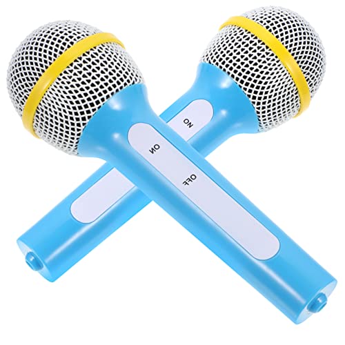 ifundom 2 Stück Simulationsmikrofonspielzeug Karaoke Für Kinderspielzeug Vorgeben Simulation Requisiten Mikrofon -mikrofonstütze Tun Mikrofon Vor Plastik ifundom 2 Stück Simulationsmikrofonspielzeug Karaoke Für Kinderspielzeug Vorgeben Simulation Requisiten Mikrofon -mikrofonstütze Tun Mikrofon Vor Plastik von ifundom