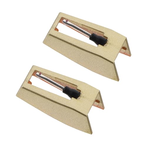 ifundom 2 Stück Stiftkassette Audio- aufzeichnen Vinyl Drehscheibe drehteller Plattenspieler-Schallplattennadel Rekord-Ersatznadel Plattenspieler-Nadel abs Golden ifundom 2 Stück Stiftkassette Audio- aufzeichnen Vinyl Drehscheibe drehteller Plattenspieler-Schallplattennadel Rekord-Ersatznadel Plattenspieler-Nadel abs Golden von ifundom