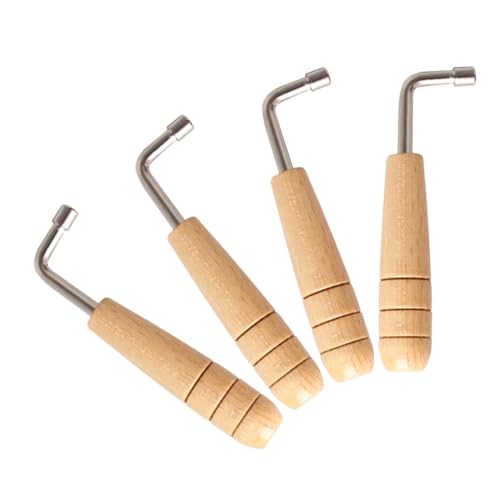 ifundom 4 Stück Rya -String -Tuning -Tool Stimmschlüssel Harfe Stimmschlüssel für Harfe Klaviersteuerschlüssel Leier Zubehör Stimmgerät für Leierharfe Leierstimmer Tuner-Tool Holz ifundom 4 Stück Rya -String -Tuning -Tool Stimmschlüssel Harfe Stimmschlüssel für Harfe Klaviersteuerschlüssel Leier Zubehör Stimmgerät für Leierharfe Leierstimmer Tuner-Tool Holz von ifundom