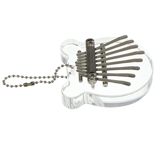 ifundom Mini-kalimba Musikinstrument 8 Töne Kristall-kalimba für Jungen und Mädchen Erwachsene für Weihnachten Valentinstag Geburtstage von ifundom