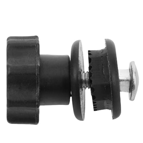 ifundom Musikständer Fixierknauf notenständer zubehör Musikstandgriff Musikständer Schrauben Musikständer Handknopf Tabletop Music Stand Knopf Musikstandknauf Handknauf Metall Black von ifundom