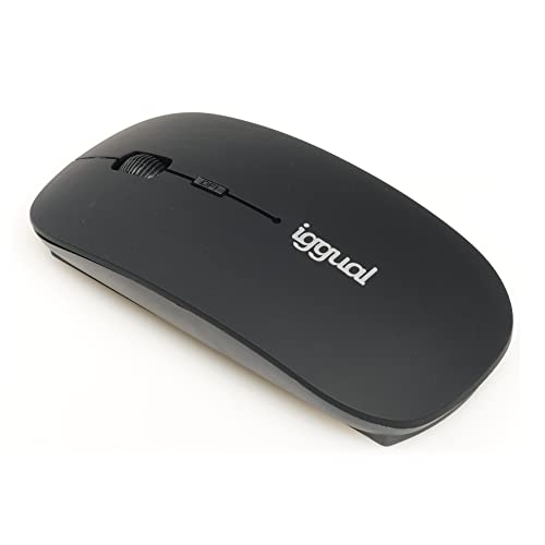 iggual Negro IGG316771 Optische Maus, 1600 DPI von iggual