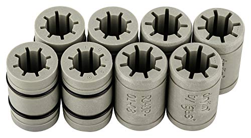 Set aus 4x igus Loslager Gleitlager RJ4JP-03-08 und 4x igus Festlager RJ4JP-01-08 Set aus 4x igus Loslager Gleitlager RJ4JP-03-08 und 4x igus Festlager RJ4JP-01-08 von igus
