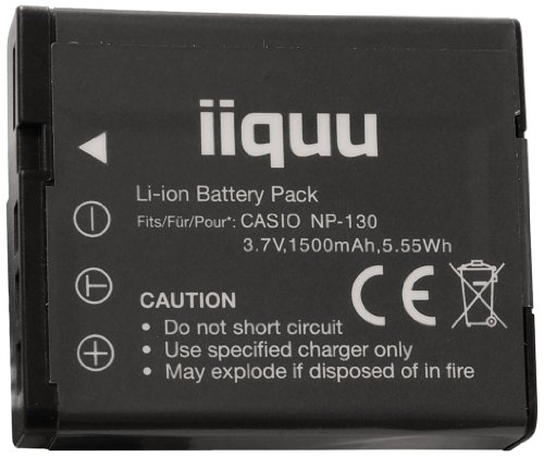 iiquu 530ILDCS008 Digicam Power Li-Ion Akku für Casio NP-130 iiquu 530ILDCS008 Digicam Power Li-Ion Akku für Casio NP-130 von iiquu