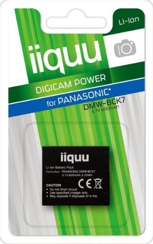 iiquu 530ILDPA018 Digicam Power Li-Ion Akku für Panasonic DMW-BCK7 iiquu 530ILDPA018 Digicam Power Li-Ion Akku für Panasonic DMW-BCK7 von iiquu