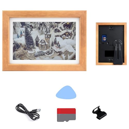 7.3Inch Full Color E-Paper Display with Solid Wood Frame, E Ink Spectra 6, 800×480 Resolution, Rotatable Stand & Wall Mount, No Battery, Eye-Care Design 7.3Inch Full Color E-Paper Display with Solid Wood Frame, E Ink Spectra 6, 800×480 Resolution, Rotatable Stand & Wall Mount, No Battery, Eye-Care Design von iiunius