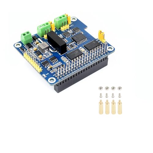Iiunius 2-Channel Isolated CAN Bus Expansion HAT for Raspberry Pi 5/4B/3B/2B/Zero/Zero W/Zero WH/Jetson Nano 2-CH CAN HAT+ Stackable Design for Expanding Multiple CAN Channel Iiunius 2-Channel Isolated CAN Bus Expansion HAT for Raspberry Pi 5/4B/3B/2B/Zero/Zero W/Zero WH/Jetson Nano 2-CH CAN HAT+ Stackable Design for Expanding Multiple CAN Channel von iiunius