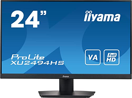 IIYAMA Prolite XU2494HS-B2 60,5cm (23,8") VA LED-Monitor Full-HD (HDMI, DisplayPort) schwarz von iiyama