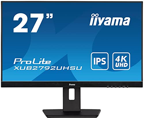 PC-Bildschirm – IIYAMA – XUB2792UHSU-B5 – 27 IPS LED 4K 3840 x 2160 – 4 ms – 60 Hz – HDMI DP USB-C PC-Bildschirm – IIYAMA – XUB2792UHSU-B5 – 27 IPS LED 4K 3840 x 2160 – 4 ms – 60 Hz – HDMI DP USB-C von iiyama